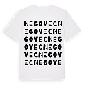 Negovec ordlek t-shirt – ekologisk bomull t-shirt från Pinshirt
