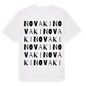 Novaki ordlek t-shirt – ekologisk bomull t-shirt från Pinshirt