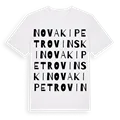 Novaki Petrovinski ordlek t-shirt