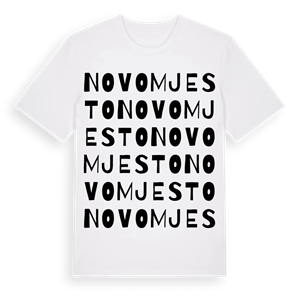 Novo Mjesto ordlek t-shirt – ekologisk bomull t-shirt från Pinshirt