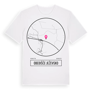 Obedišće Ježevsko t-shirt – ekologisk bomull t-shirt från Pinshirt