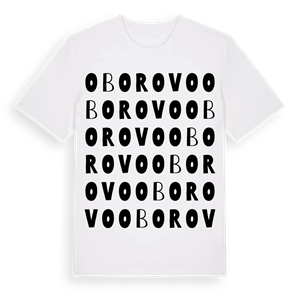 Oborovo ordlek t-shirt – ekologisk bomull t-shirt från Pinshirt