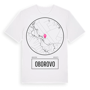 Oborovo t-shirt – ekologisk bomull t-shirt från Pinshirt