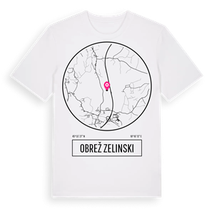 Obrež Zelinski t-shirt – ekologisk bomull t-shirt från Pinshirt