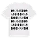 Omamno ordlek t-shirt