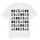 Orešje ordlek t-shirt