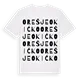 Orešje Okićko ordlek t-shirt