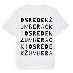 Osredek Žumberački ordlek t-shirt – ekologisk bomull t-shirt från Pinshirt