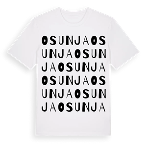 Osunja ordlek t-shirt – ekologisk bomull t-shirt från Pinshirt