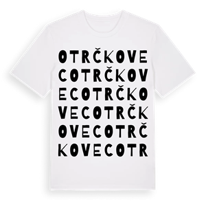 Otrčkovec ordlek t-shirt – ekologisk bomull t-shirt från Pinshirt