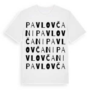 Pavlovčani ordlek t-shirt – ekologisk bomull t-shirt från Pinshirt
