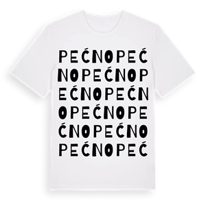 Pećno ordlek t-shirt – ekologisk bomull t-shirt från Pinshirt