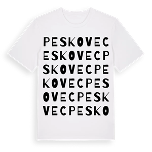 Peskovec ordlek t-shirt – ekologisk bomull t-shirt från Pinshirt