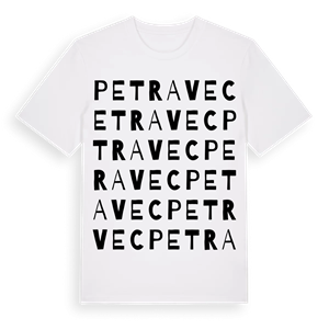 Petravec ordlek t-shirt – ekologisk bomull t-shirt från Pinshirt