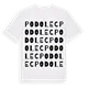 Podolec ordlek t-shirt