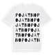 Pojatno ordlek t-shirt