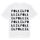 Poklek ordlek t-shirt