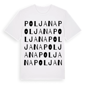 Poljana ordlek t-shirt – ekologisk bomull t-shirt från Pinshirt
