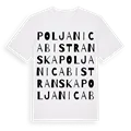 Poljanica Bistranska ordlek t-shirt