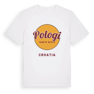 Pologi cirkel t-shirt – ekologisk bomull t-shirt från Pinshirt