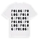 Pologi ordlek t-shirt