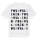 Posavski Bregi ordlek t-shirt