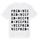 Predavec ordlek t-shirt