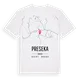 Preseka karta t-shirt