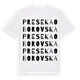 Preseka Oborovska ordlek t-shirt