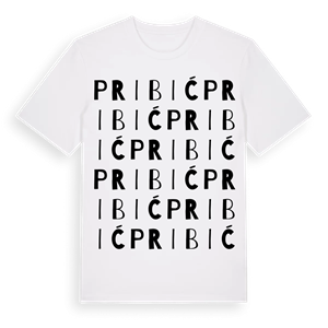 Pribić ordlek t-shirt – ekologisk bomull t-shirt från Pinshirt