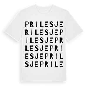 Prilesje ordlek t-shirt – ekologisk bomull t-shirt från Pinshirt