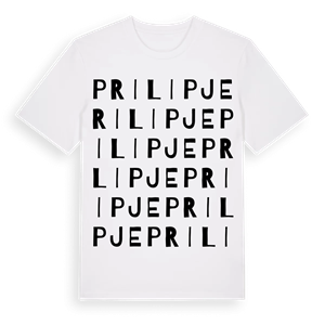 Prilipje ordlek t-shirt – ekologisk bomull t-shirt från Pinshirt