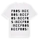 Prosinec ordlek t-shirt