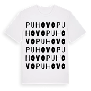 Puhovo ordlek t-shirt – ekologisk bomull t-shirt från Pinshirt