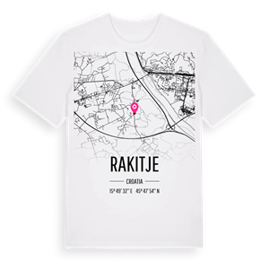 Rakitje karta t-shirt – ekologisk bomull t-shirt från Pinshirt
