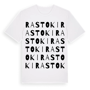 Rastoki ordlek t-shirt – ekologisk bomull t-shirt från Pinshirt