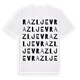 Razljev ordlek t-shirt