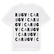 Rugvica ordlek t-shirt