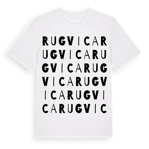 Rugvica ordlek t-shirt – ekologisk bomull t-shirt från Pinshirt
