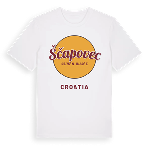 Ščapovec cirkel t-shirt – ekologisk bomull t-shirt från Pinshirt