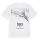 Šibice karta t-shirt