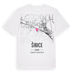 Šibice karta t-shirt – ekologisk bomull t-shirt från Pinshirt
