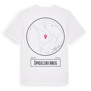 Špigelski Breg t-shirt – ekologisk bomull t-shirt från Pinshirt