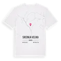 Srednja Velika karta t-shirt