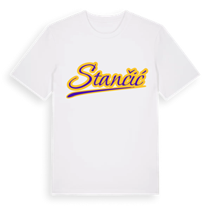 Stančić baseball t-shirt – ekologisk bomull t-shirt från Pinshirt