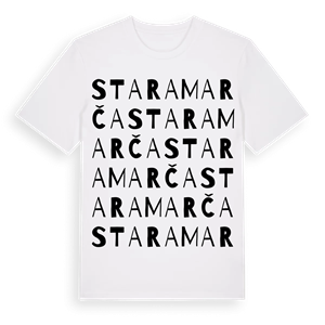 Stara Marča ordlek t-shirt – ekologisk bomull t-shirt från Pinshirt