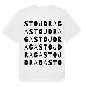 Stojdraga ordlek t-shirt – ekologisk bomull t-shirt från Pinshirt
