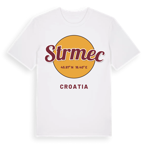 Strmec cirkel t-shirt – ekologisk bomull t-shirt från Pinshirt