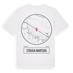 Struga Nartska t-shirt – ekologisk bomull t-shirt från Pinshirt