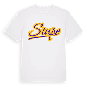 Stupe baseball t-shirt – ekologisk bomull t-shirt från Pinshirt